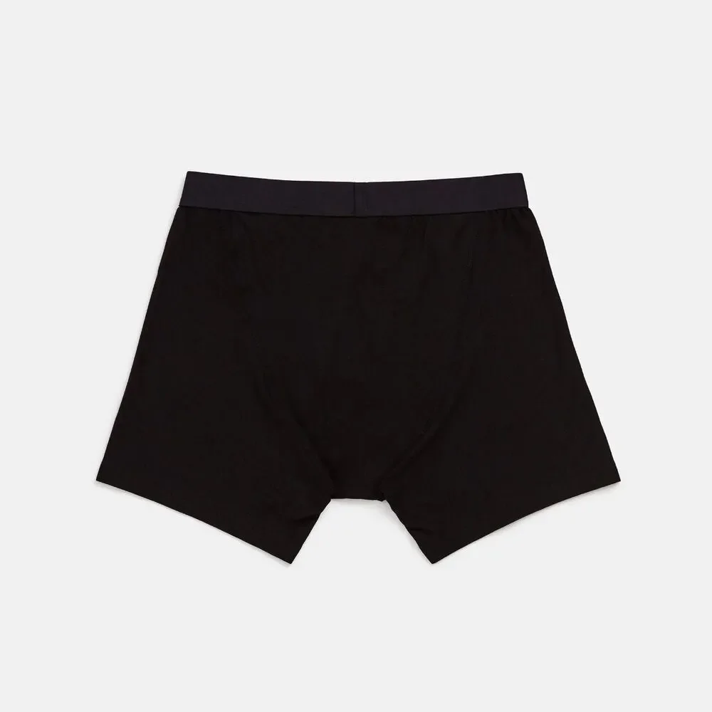 Wool&Prince Men’s Merino Wool Boxer Briefs Black XL
